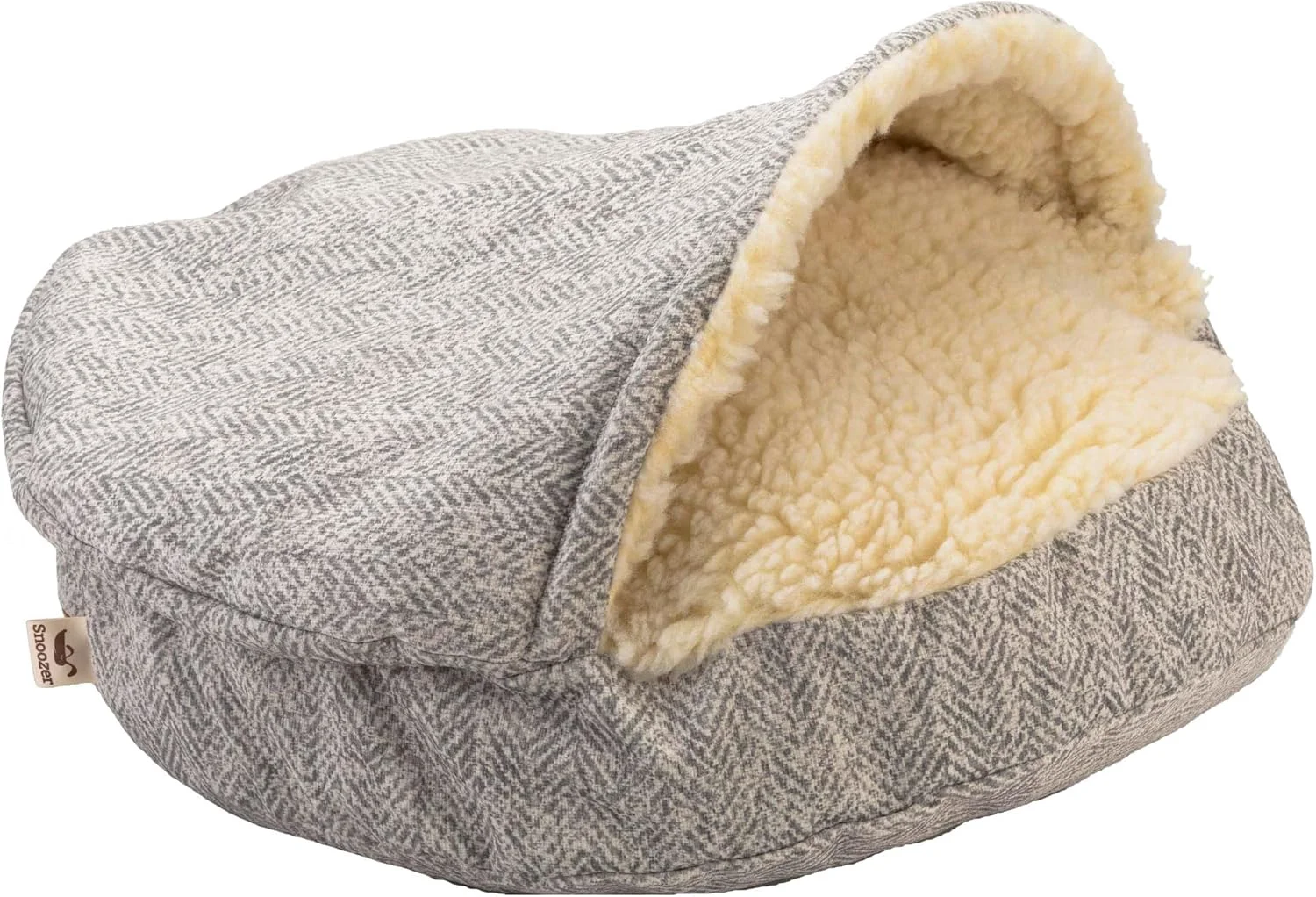 Exclusive Snoozer Luxury Microsuede Cozy Cave Pet Bed Show Dog Collection Small Palmer Dove Eco-Friendly