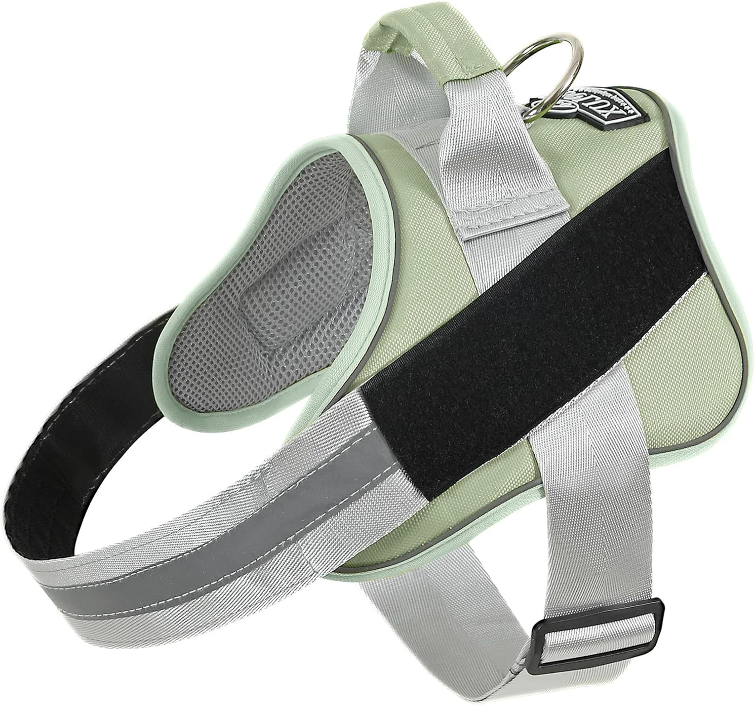 Convenient Bolux Dog Harness No-Pull Reflective Dog Vest Breathable Adjustable Pet Harness with Handle for Outdoor Walking - No More Pulling Tugging or Choking Original Design