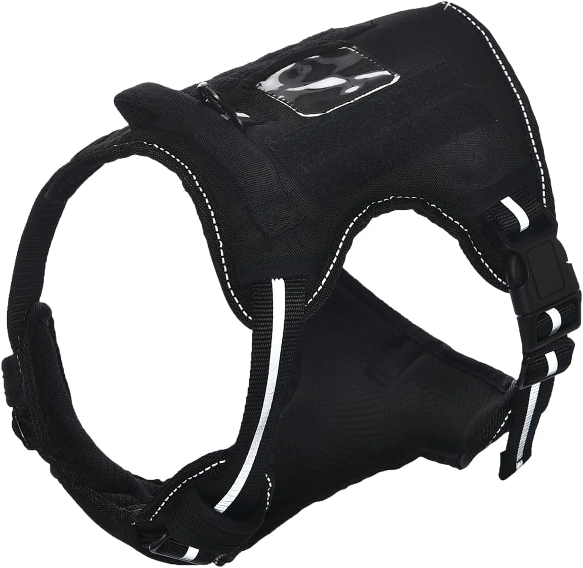 Pure Amazon Basics No Pull Dog Harness Adjustable Front Clip Tactical Vest X-Large Black Stylish
