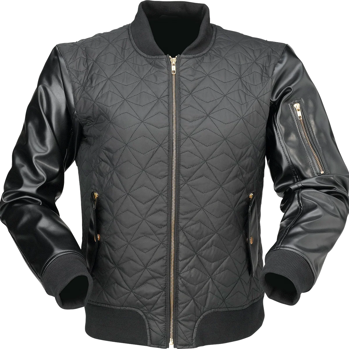 Healthy Z1R Women's Bomber Jacket - Black - XS 2822-1497 Flexible