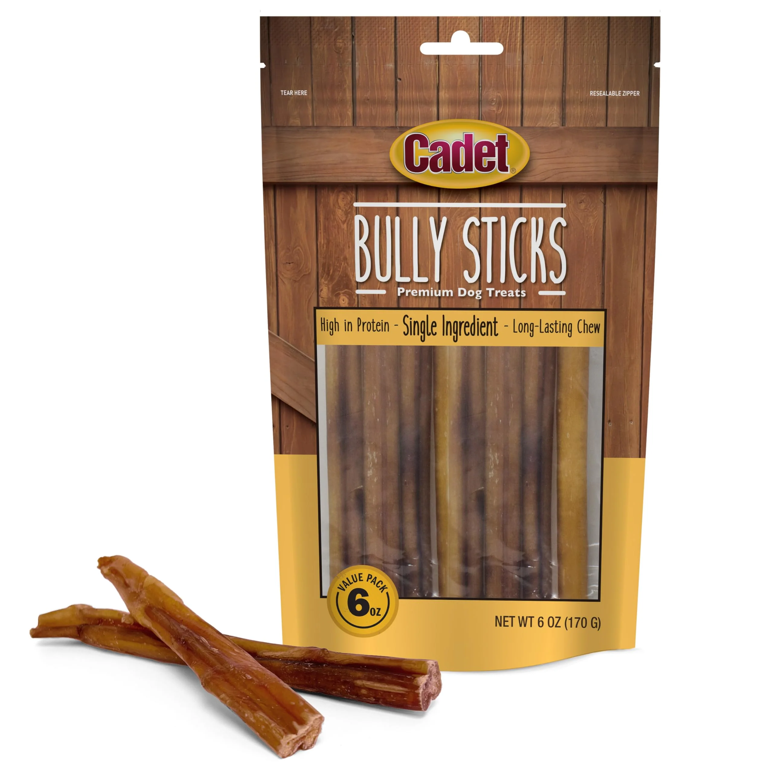 Refined Cadet Bully Sticks for Small Dogs VisaMastercardMaestroApple PayDiscoverShop Pay Crafted
