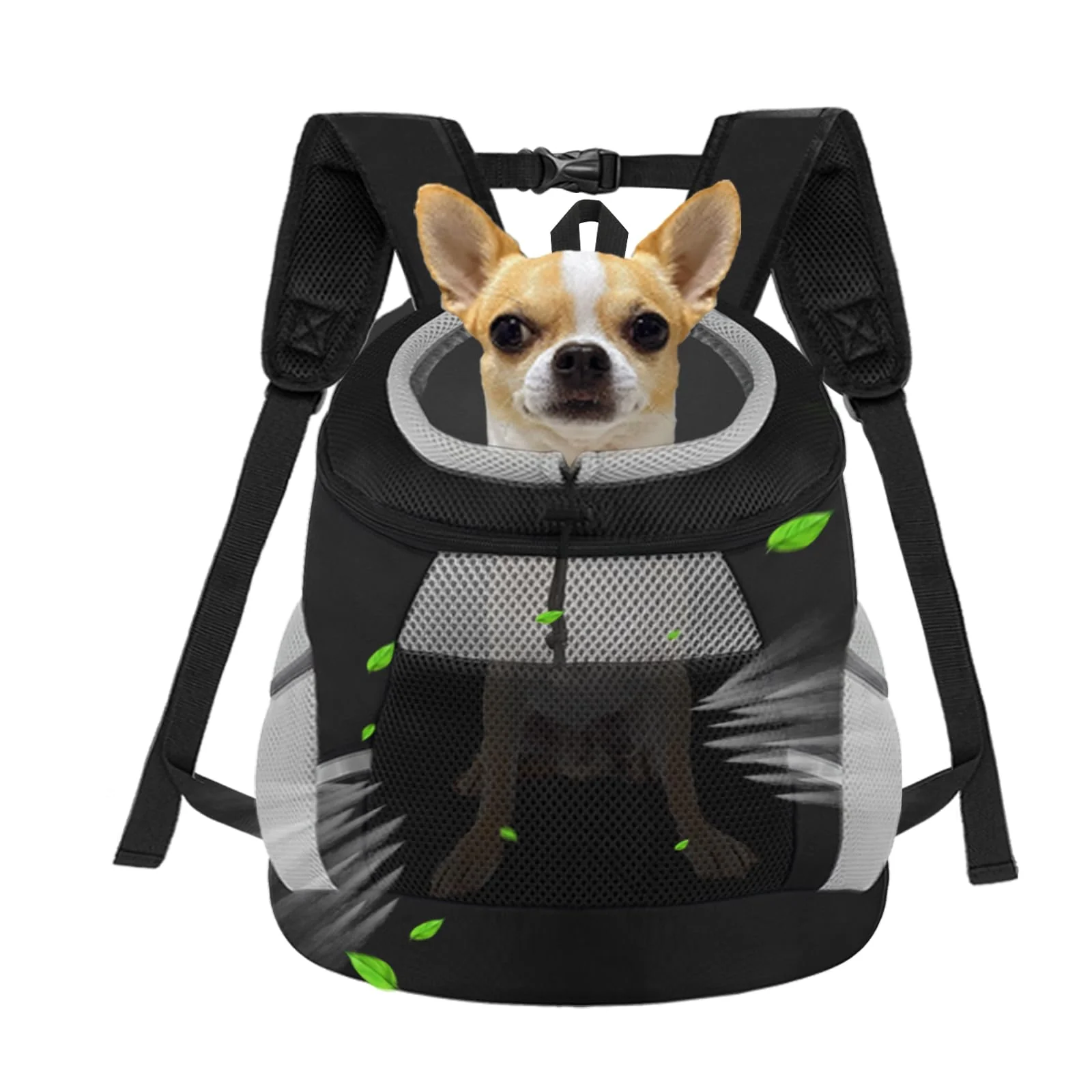 Outstanding SMONT Dog Backpack Carrier – Lightweight Front Backpack for Small Dogs 2–7 lbs Practical