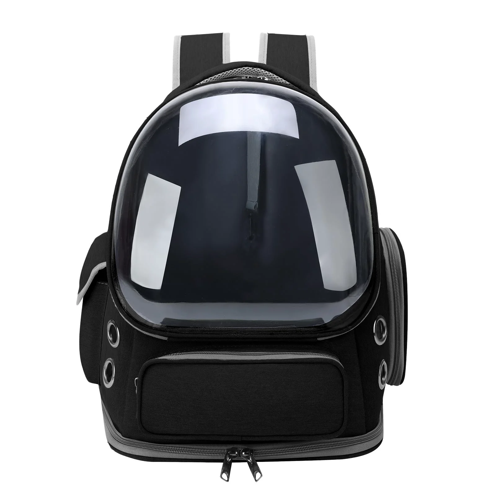 Genuine GixDix Cat Backpack Carrier – Bubble Window Travel Carrier for Cats Small Dogs Airline Black Certified
