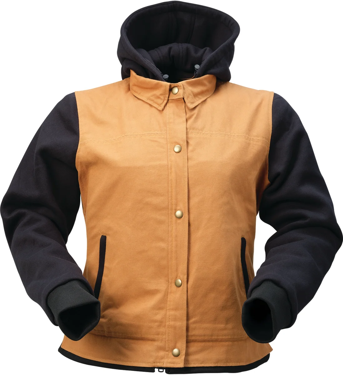 Premium Z1R Women's Jayrod Jacket - Black Tan - Small 2813-1075 Sophisticated
