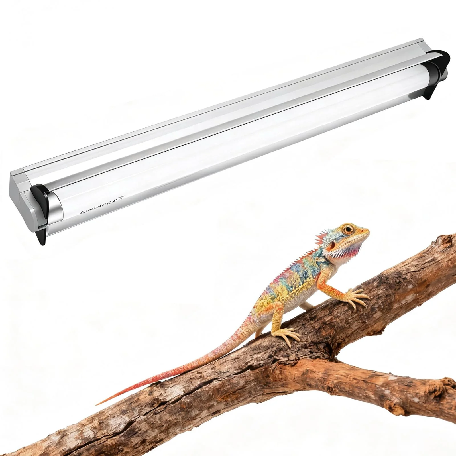 Reliable Hypool T8 Strip UVB UVA Reptile Lighting Fixture – 18in 15W UVB 10.0 Kit Fashionable
