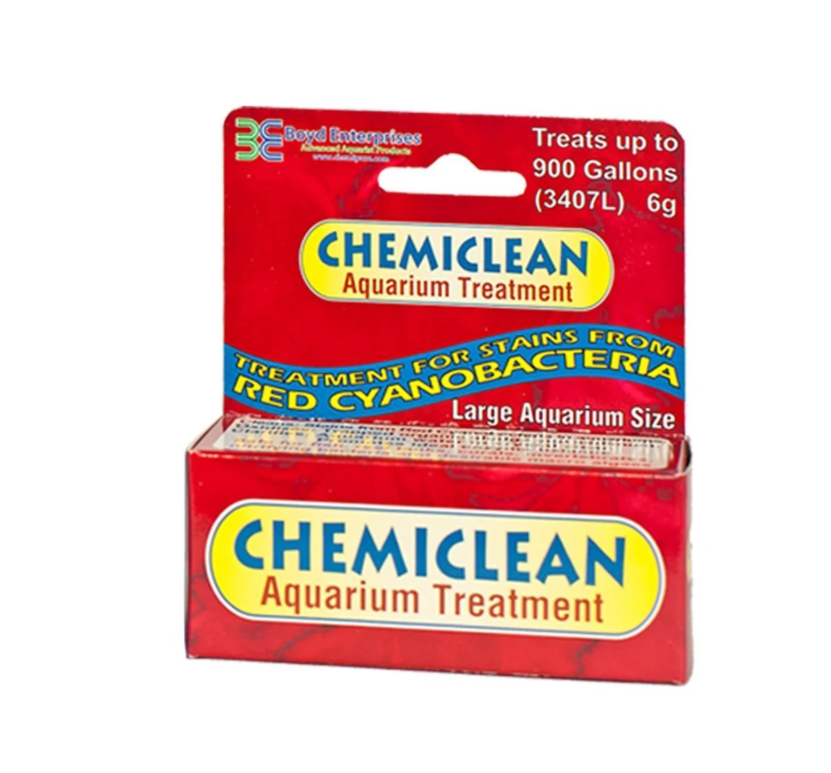 Modern Boyd Chemi-Clean 6g — Safe Cyanobacteria Treatment for Marine Freshwater Aquariums Treats Up to 900 Gallons Top-Quality
