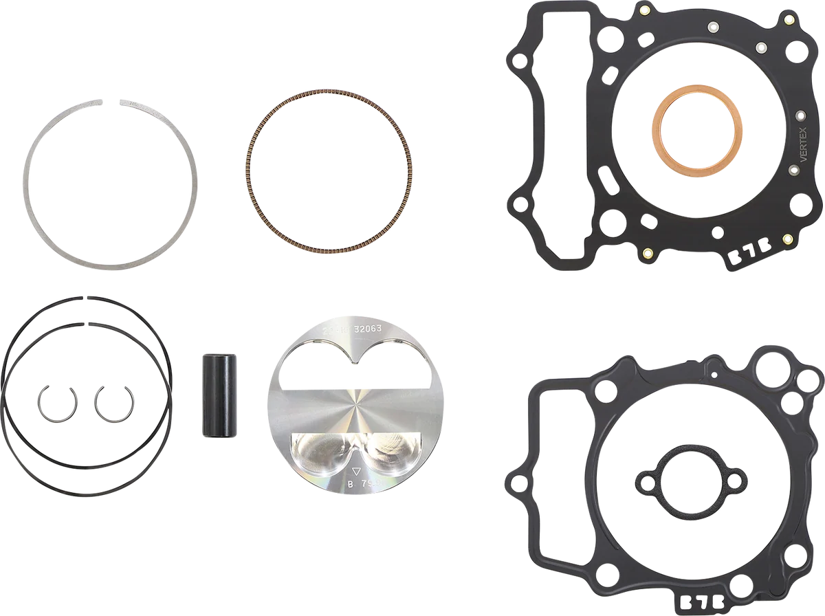 Green CYLINDER WORKS Cylinder Kit - Big Bore - 80.00 mm - Yamaha CW21013K01 Reliable