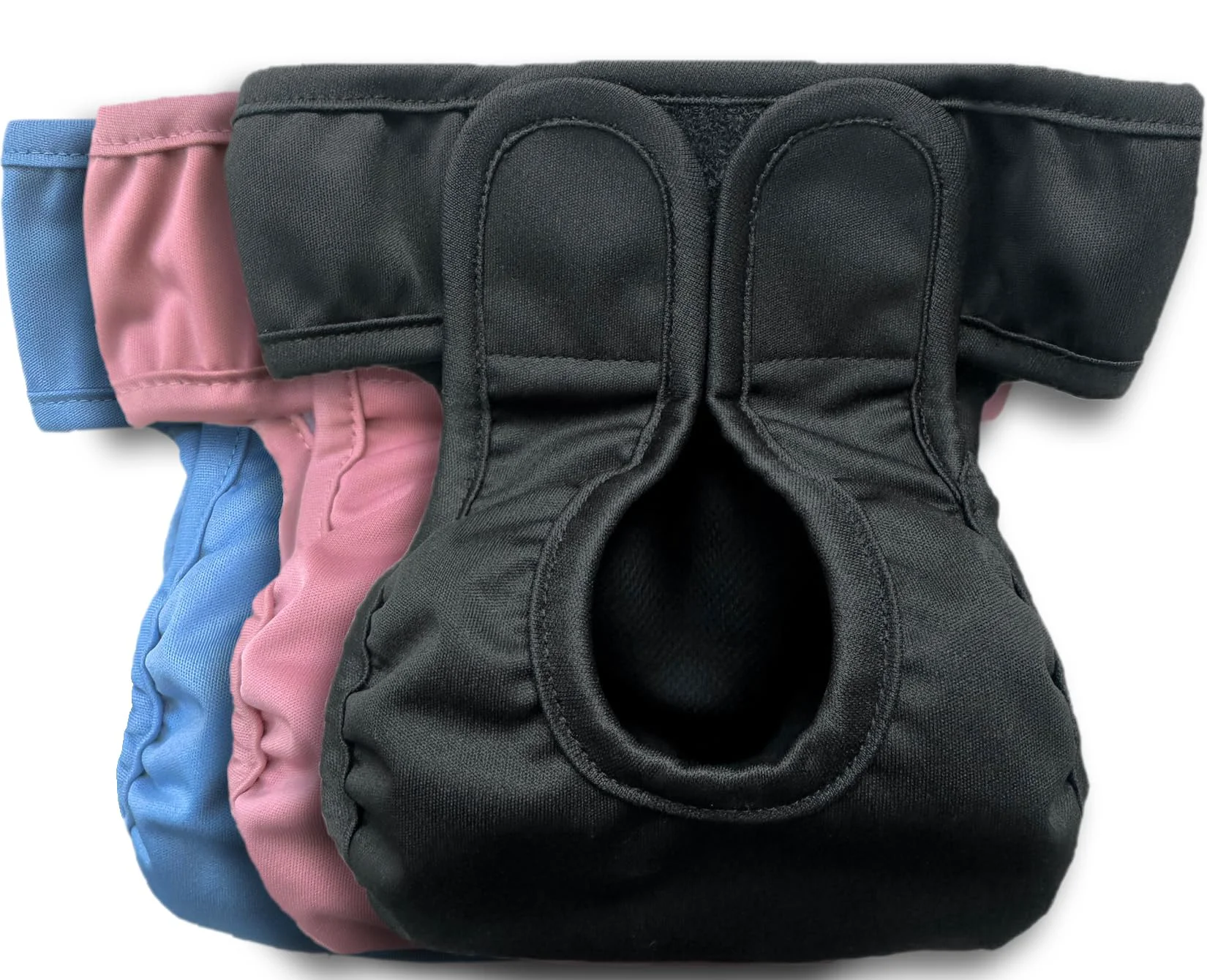 Flexible Kitty BumBums Reusable Cat Diapers Stud Pants – Adjustable Tabs Pack of 3 Medium Next-Generation