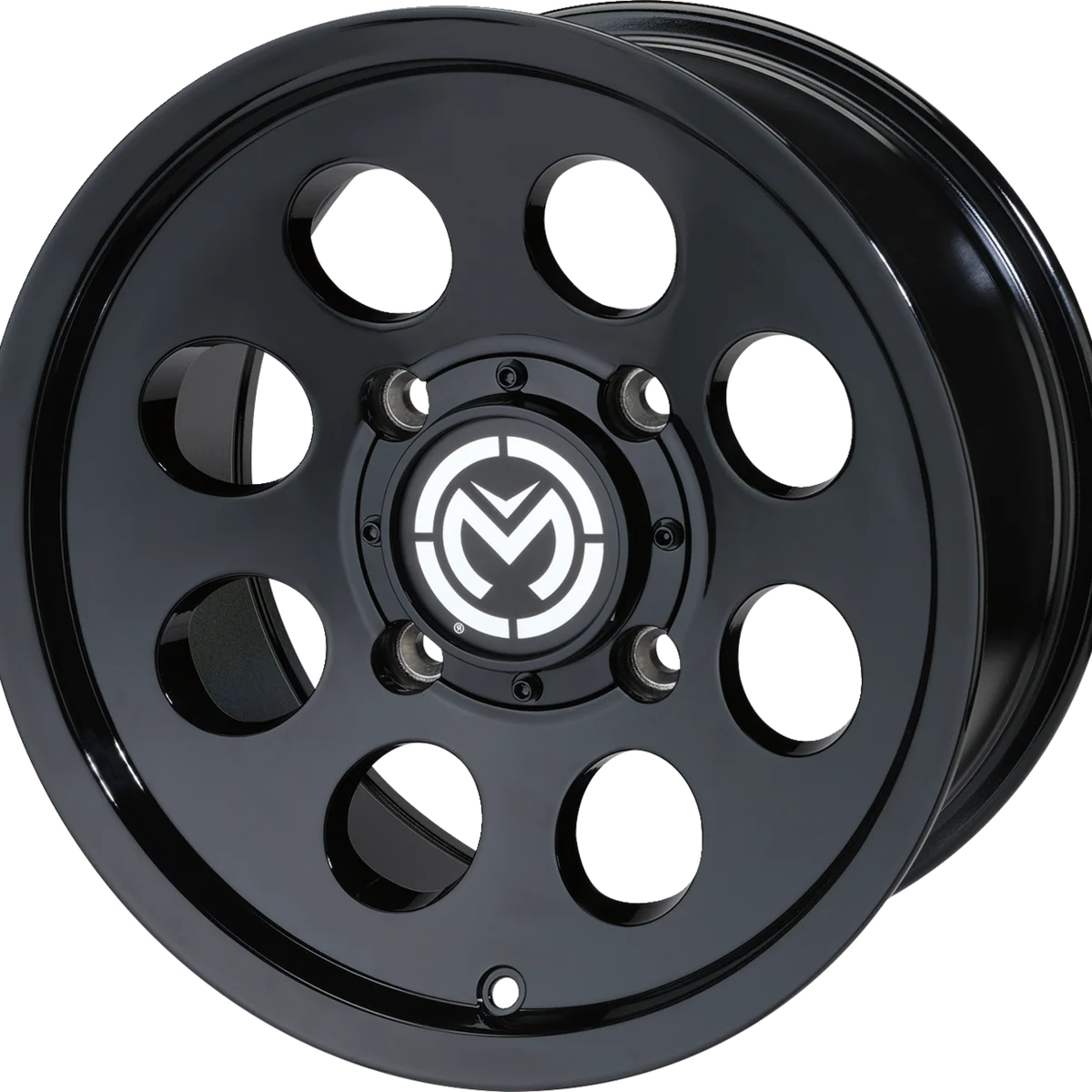 Smooth MOOSE UTILITY Wheel - 26X - Front - Black - 12x7 - 4 110 - 4 3 26MO127110GB4 Premium Material
