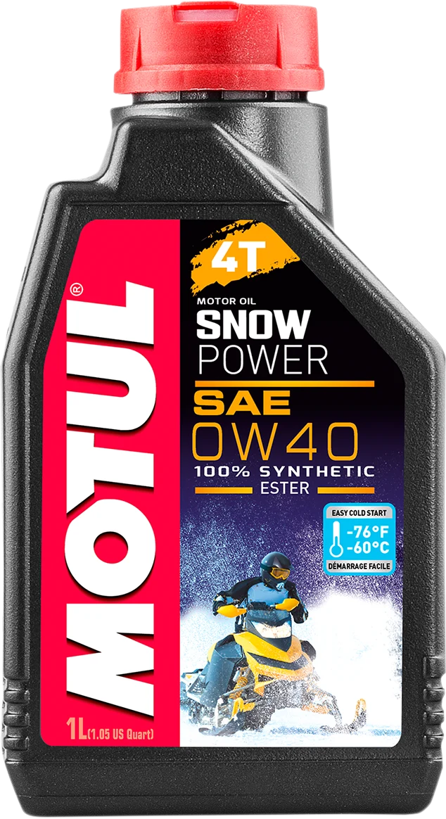 High-Performance MOTUL Powerjet 4T Oil - 0W-40 - 1L 105891 Exceptional