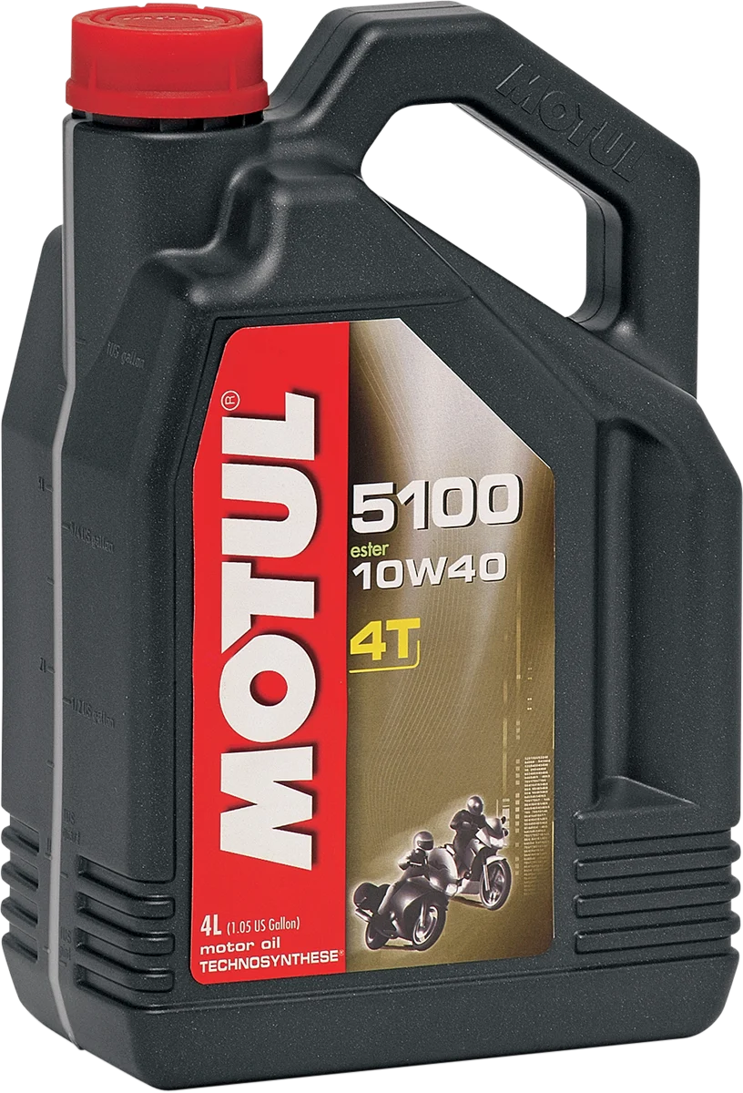 Original MOTUL 5100 4T Synthetic Blend Oil - 10W-40 - 4L 104068 Trusted