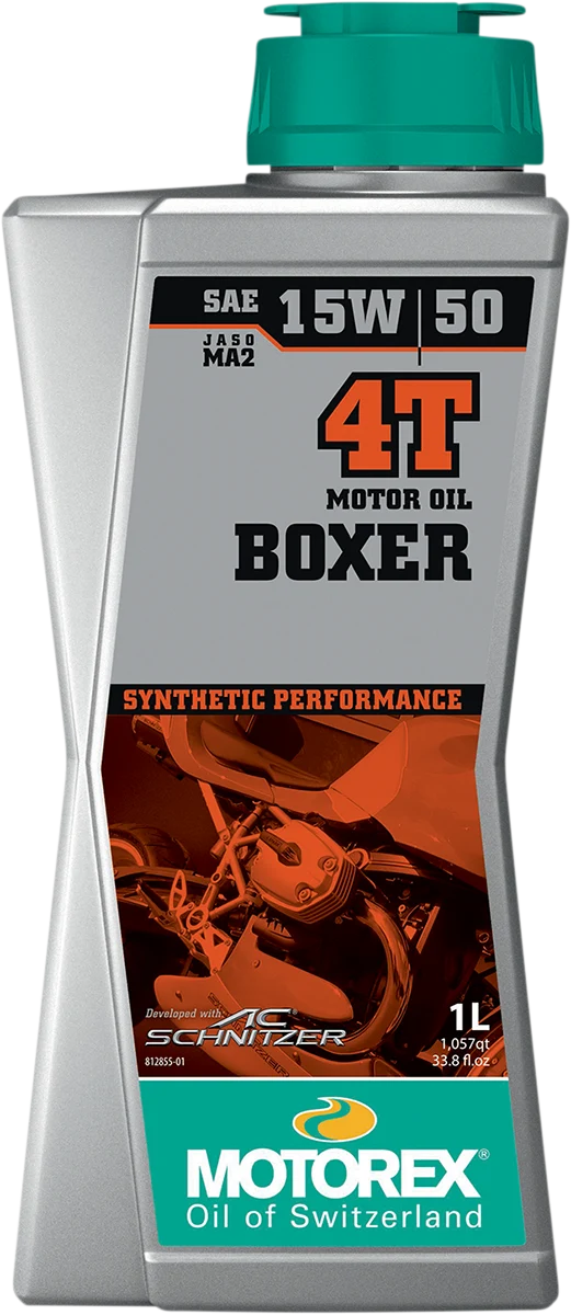 Verified MOTOREX 4T Boxer Oil - 15W-50 - 1L 308240 Genuine
