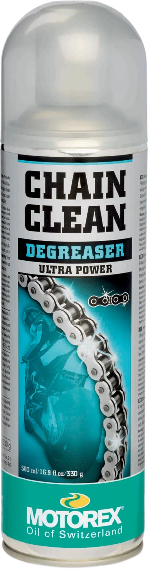 High-Quality MOTOREX 611 Chain Cleaner - 500ml - Aerosol 303087 Reusable