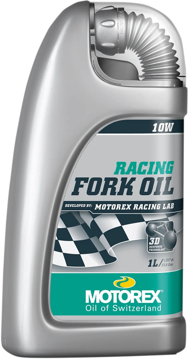 Certified MOTOREX Racing Fork Oil - 10wt - 1L 306410 Secure