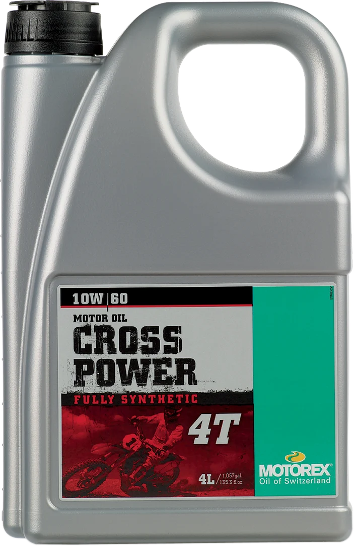 Elegant MOTOREX Cross Power Synthetic 4T Engine Oil - 10W-60 - 4L 306217 Luxury