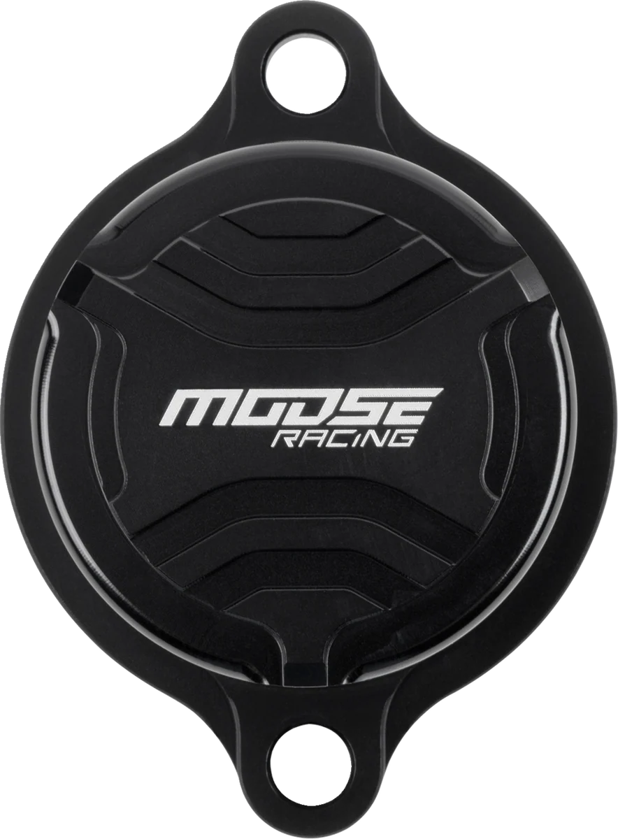 Easy-to-Use MOOSE RACING Oil Filter Cover - Yamaha T14-4302GB Convenient