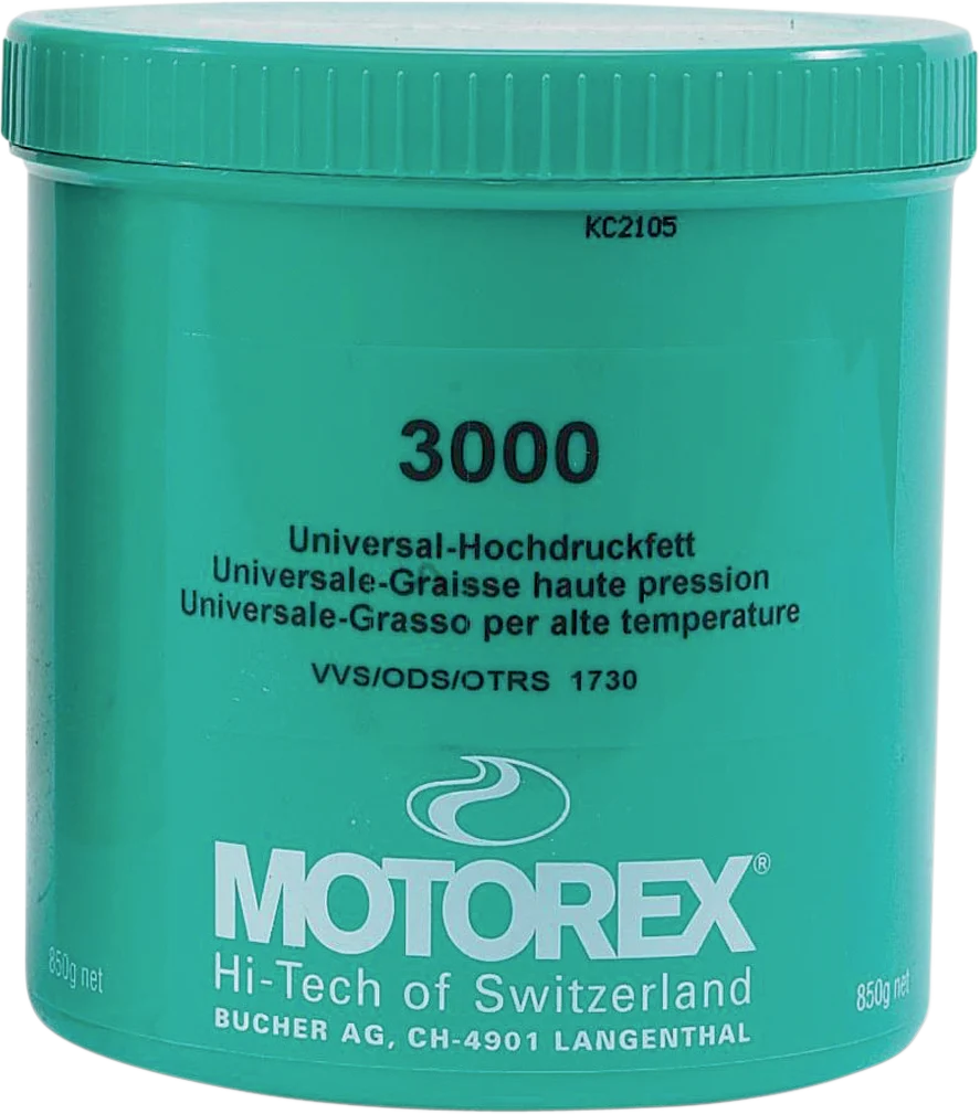Crafted MOTOREX 3000 Universal Grease - 850g - Jar 300766 Sophisticated