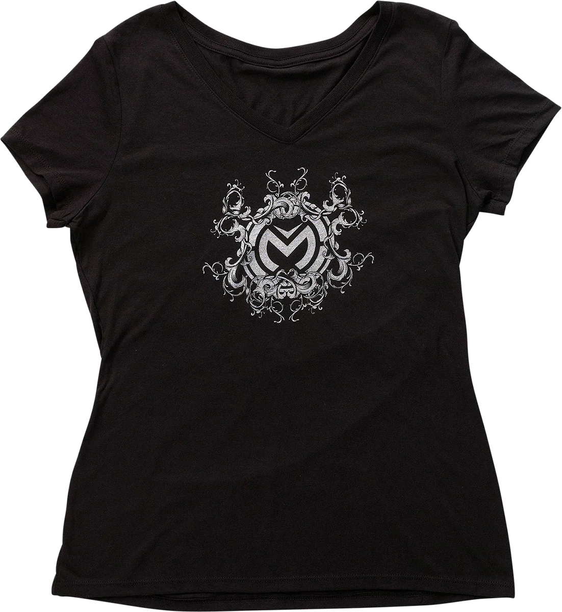 Outstanding MOOSE RACING Women's Filigree T-Shirt - Black - Large 3031-4026 Recyclable