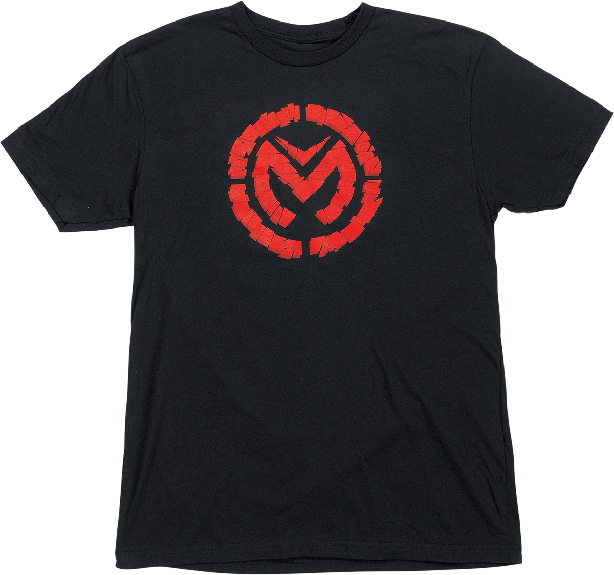 Easy-to-Use MOOSE RACING Fractured T-Shirt - Black Red - 2XL 3030-22762 Contemporary
