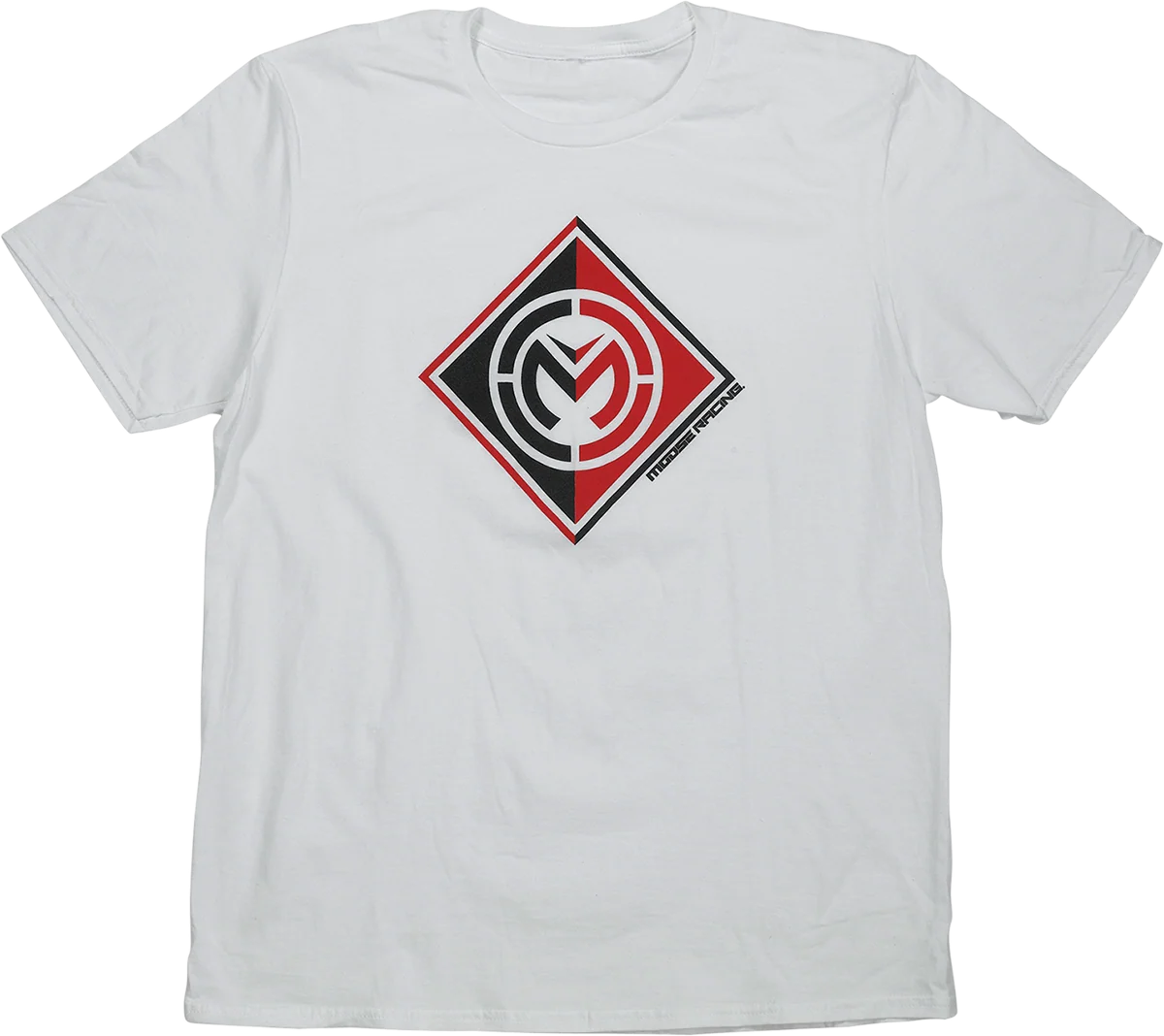Smooth MOOSE RACING Insignia T-Shirt - White - Medium 3030-22709 Soft