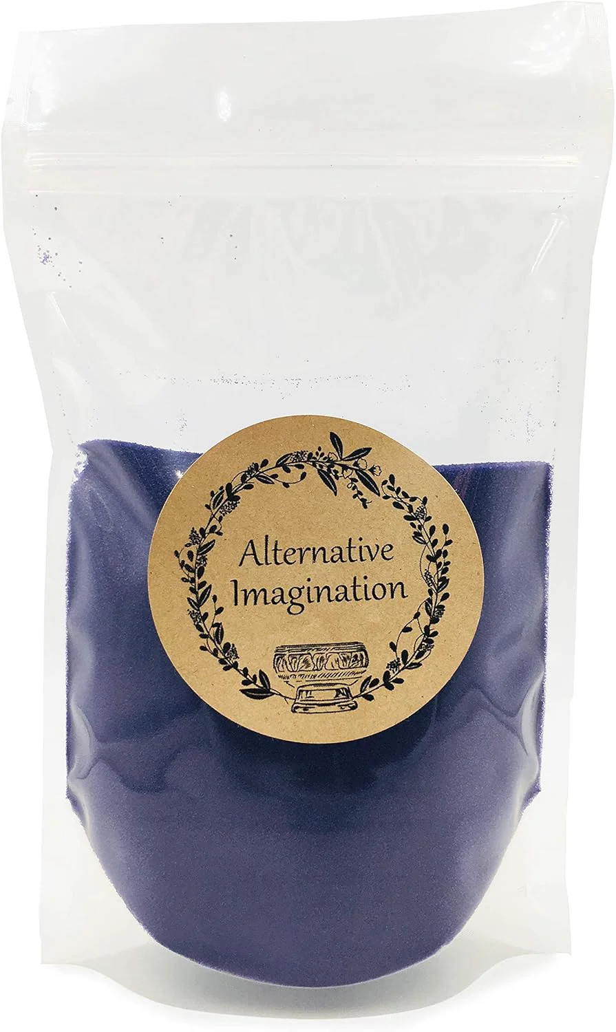 Crafted Violet Sand - Fine Sand for Zen Garden Resin Incense Burner Smudge Bowl Ritual Incense Cast Iron Cauldron Unity Ceremony Sensory Bin Table Mandalas Crafts by Imagination 1 Pound Genuine