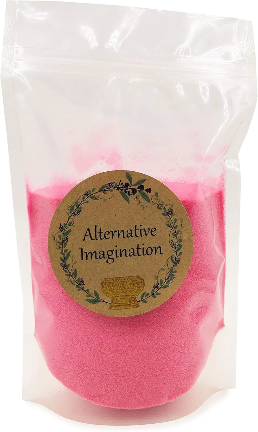 Innovative Pink Sand - Fine Sand for Zen Garden Resin Incense Burner Smudge Bowl Ritual Incense Cast Iron Cauldron Unity Ceremony Sensory Bin Table Mandalas Crafts by Imagination 1 Pound Long-Lasting