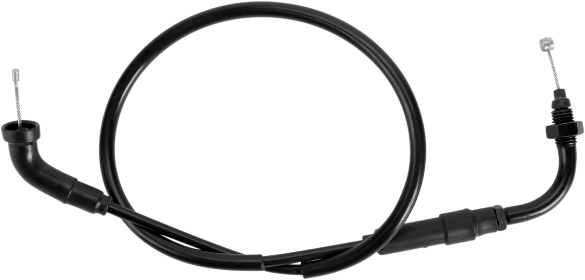 Next-Generation MOTION PRO Black Vinyl Throttle Cable - Pull - Honda 02-0418 Professional
