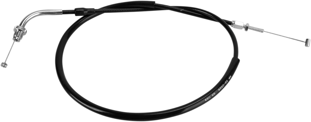 Refined MOTION PRO Black Vinyl Throttle Cable - Push - Honda 02-0526 Specialty