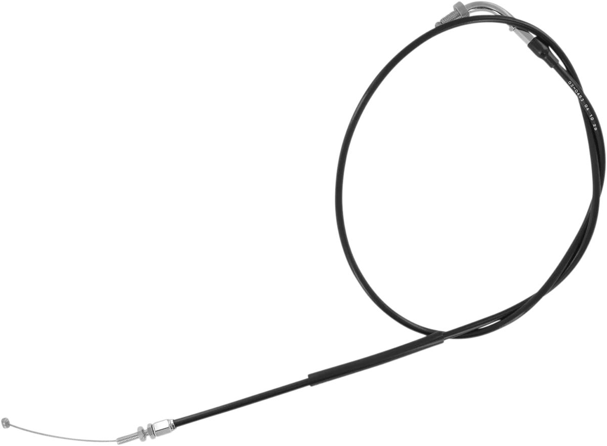 Functional MOTION PRO Black Vinyl Throttle Cable - Pull - Honda 02-0453 Advanced