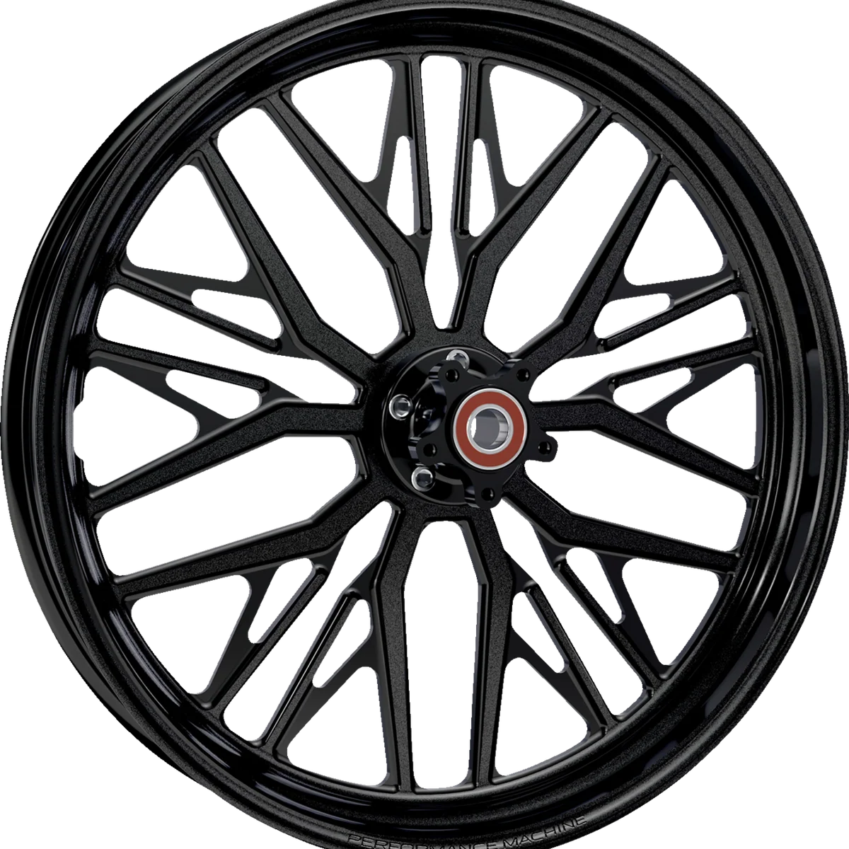 Outstanding PERFORMANCE MACHINE PM Wheel - Nivis - Rear - Single Disc without ABS - Black Ops - 18x5.5 1270-7814R-NAP-SMB Sophisticated