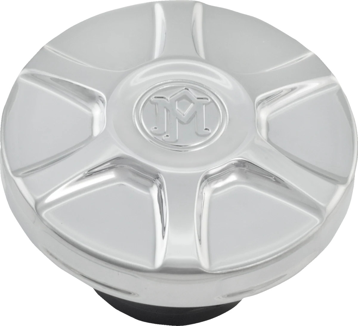 Recyclable PERFORMANCE MACHINE PM Gas Cap - Array - Chrome 0210-2071ARY-CH Natural