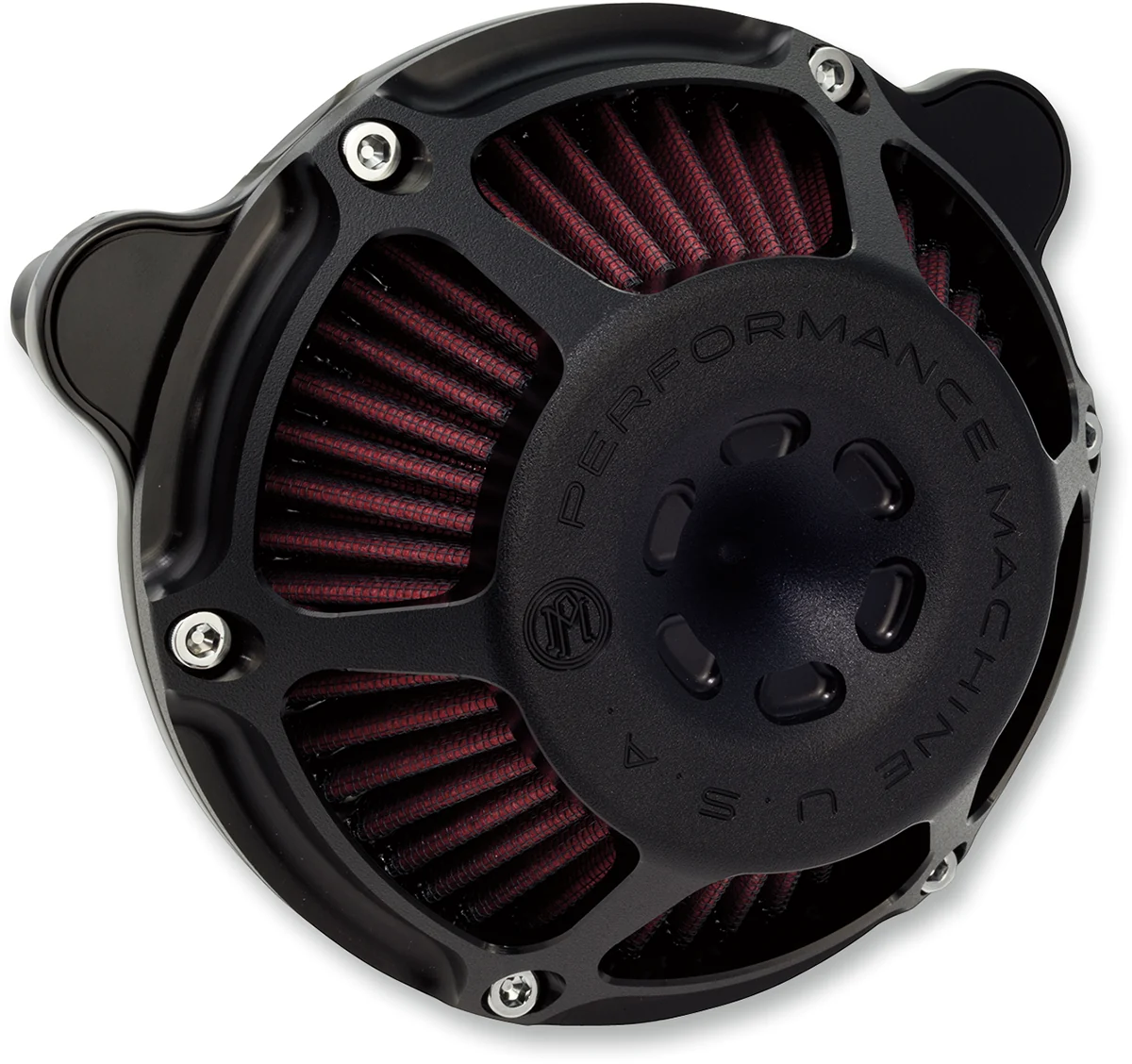 Exclusive PERFORMANCE MACHINE PM Max HP Air Cleaner Kit - Black Ops 0206-2081-SMB First-Class
