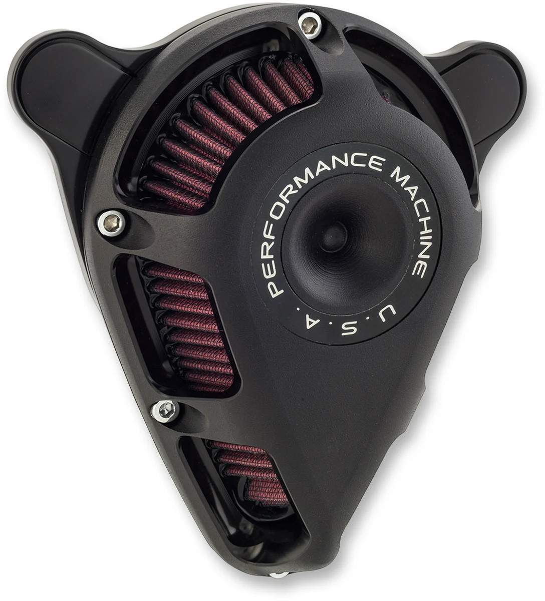 Official PERFORMANCE MACHINE PM Jet Air Cleaner Kit - Black Ops 0206-2114-SMB Excellent