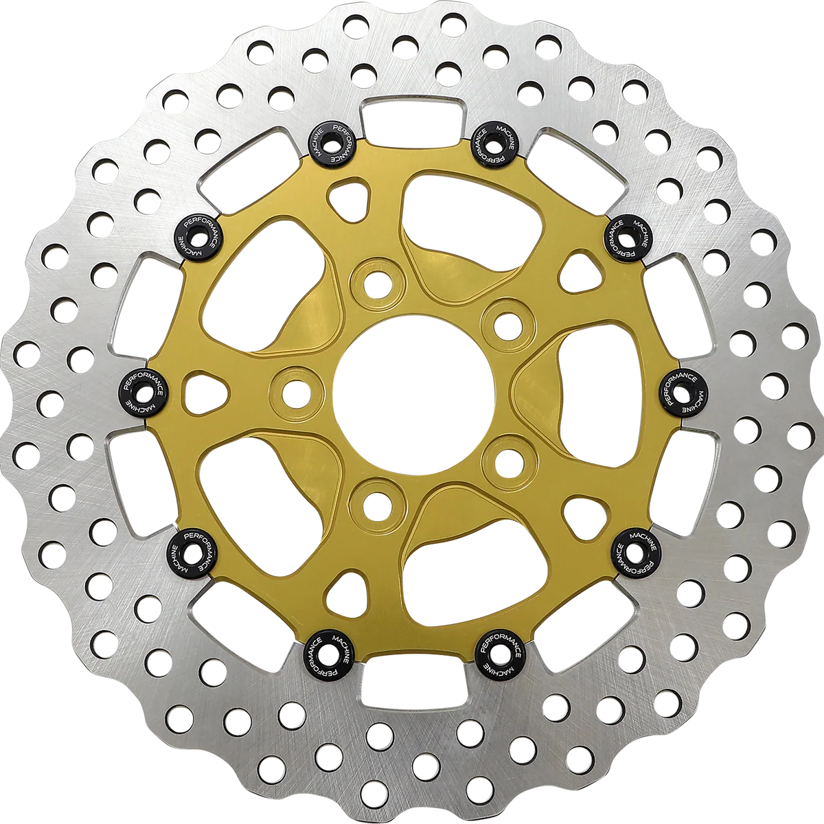 Pure PERFORMANCE MACHINE PM Dominator Rotor - Rear - 11.5 - Gold 0133-1536S-G Minimalist