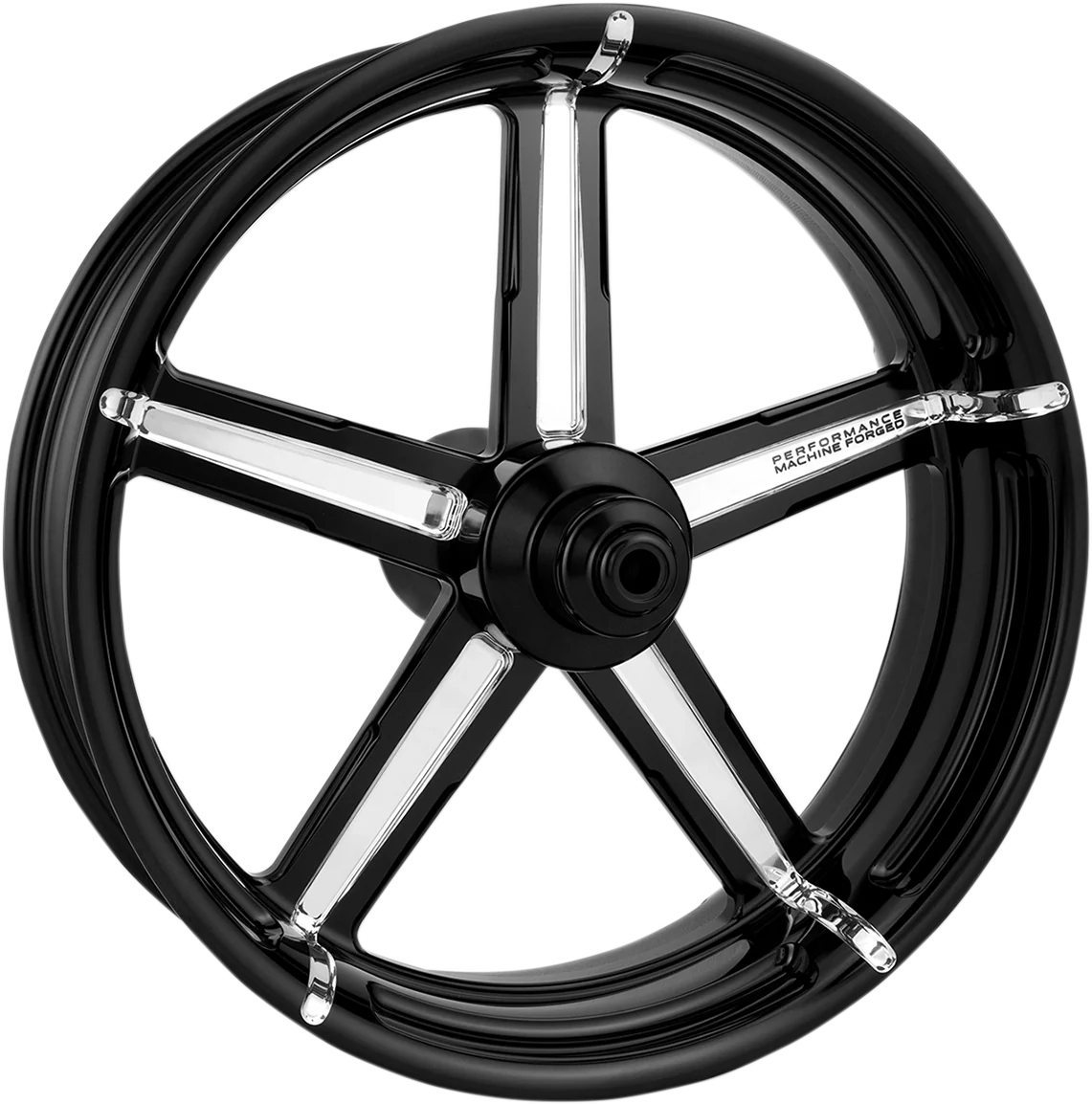 Elite PERFORMANCE MACHINE PM Wheel - Formula - Front - Dual Disc with ABS - Platinum Cut - 18x5.5 12047814RFRMBMP Safe
