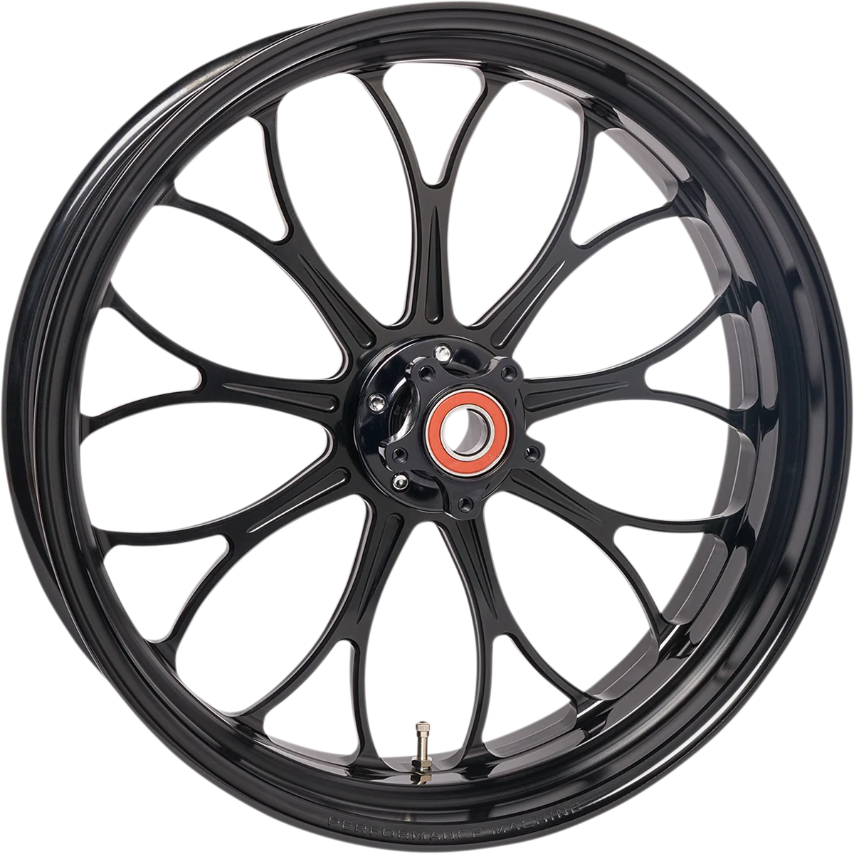 Eco-Friendly PERFORMANCE MACHINE PM Wheel - Revolution - Front - Dual Disc without ABS - Black Ops - 21x3.5 12027106RVNJAPB Functional