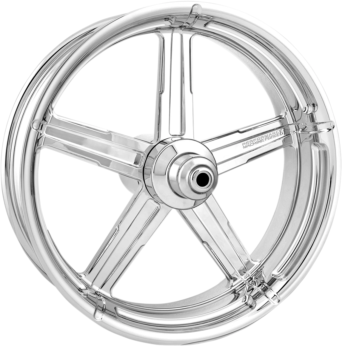 Prestigious PERFORMANCE MACHINE PM Wheel - Formula - Front - Dual Disc with ABS - Chrome - 18x5.5 12047814RFRMCH Durable