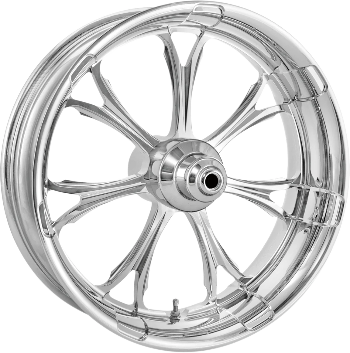 Official PERFORMANCE MACHINE PM Wheel - Paramount - Front - Dual Disc with ABS - Chrome - 18x5.5 12047814RPARCH Stylish