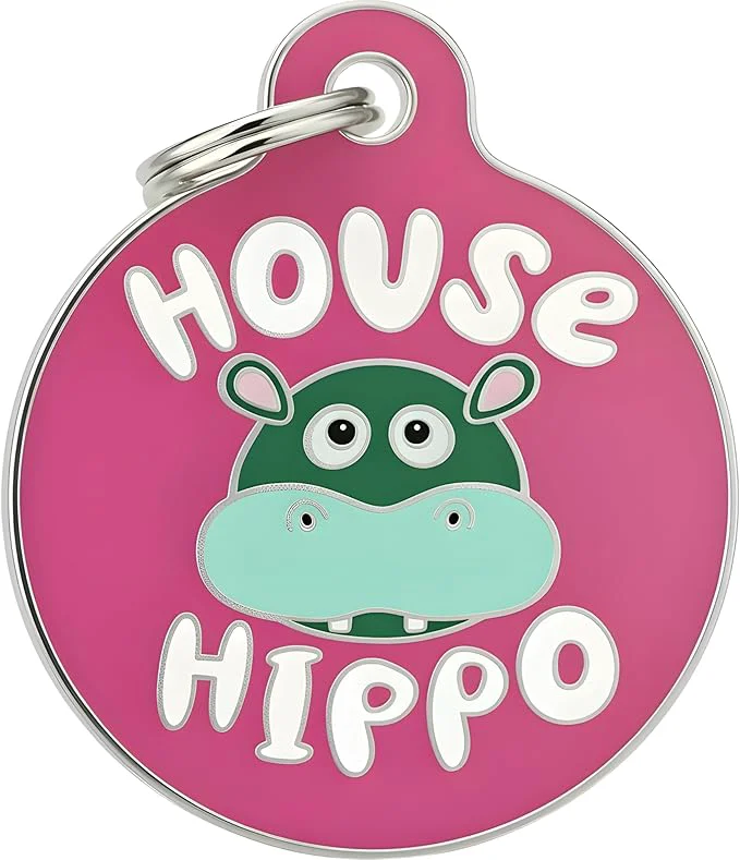 Exclusive Bad Tags Personalized Dog and Cat ID Tags in 25 Designs and 2 Sizes Practical