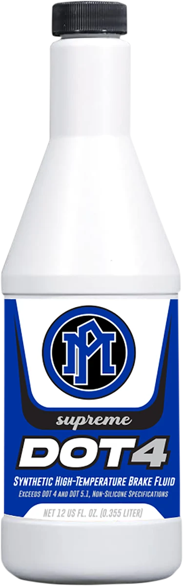 Professional PERFORMANCE MACHINE PM DOT 4 Brake Fluid 0041-0033 Powerful