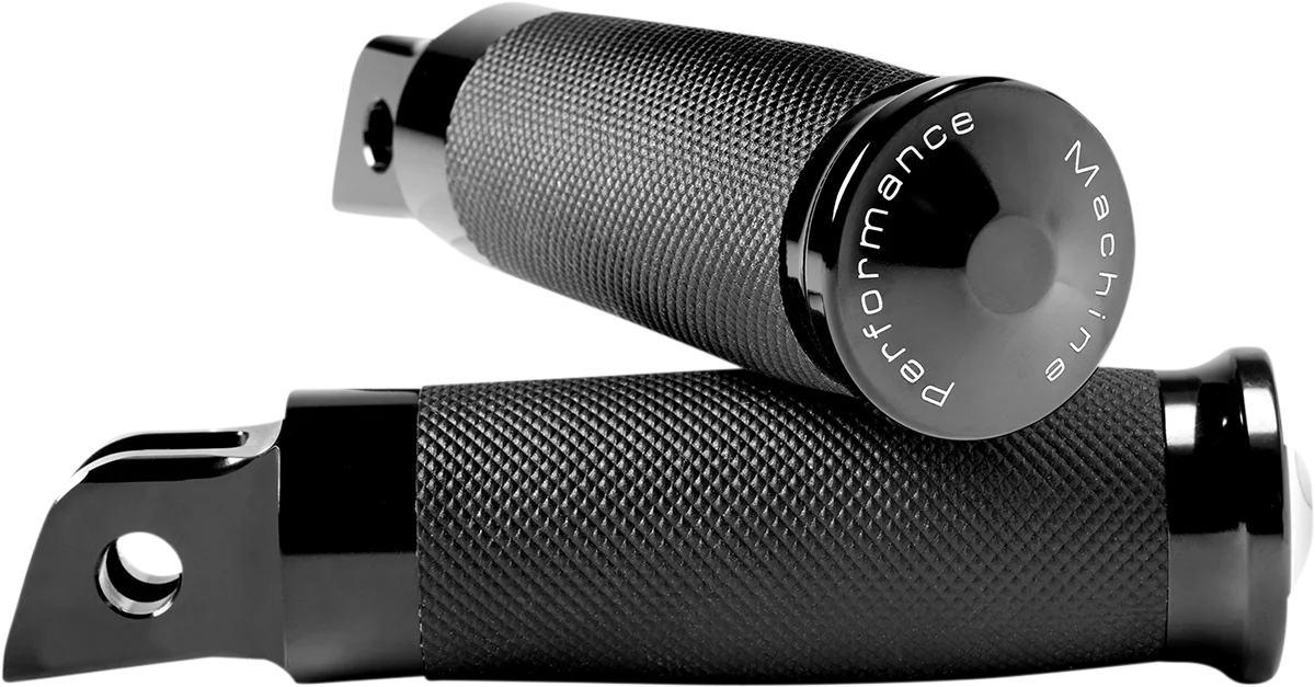 Quality PERFORMANCE MACHINE PM Contour Footpeg - M8 - Black 0035-1235M-B Optimized