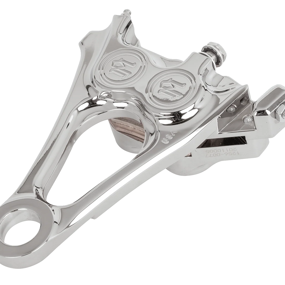 Premium Material PERFORMANCE MACHINE PM Rear Caliper - Chrome 1256-0084-CH Organic