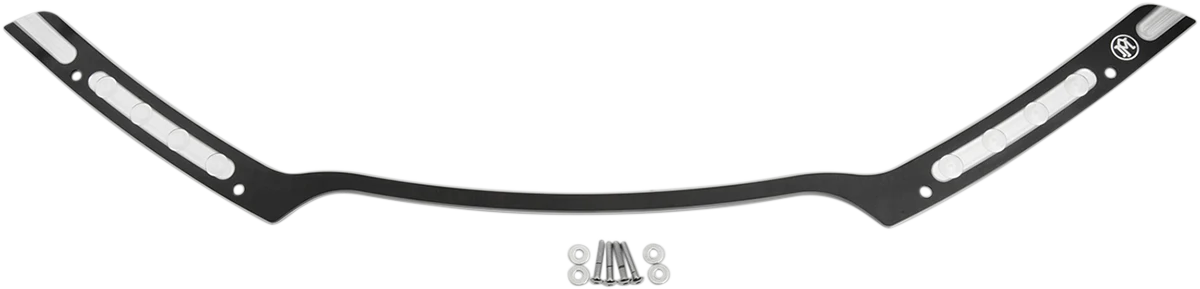 Exceptional PERFORMANCE MACHINE PM Windshield Trim - Hole Shot - Contrast Cut - FLTR '15-'21 0209-2018HST-BM User-Friendly
