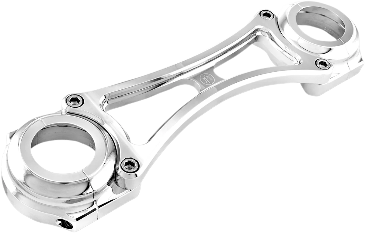 Outstanding PERFORMANCE MACHINE PM Fork Brace - 49 mm - Black - '06-'17 FXD 0208-2124-CH Elite
