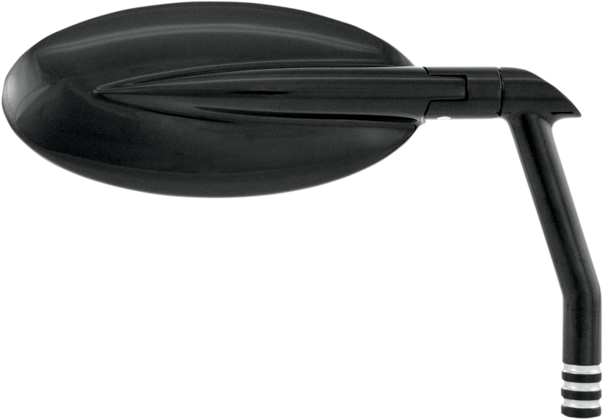 Next-Generation PERFORMANCE MACHINE PM Mirror - Vision - Side View - Oval - Black Contrast Cut - Left Right 0064-2029-BM Elegant