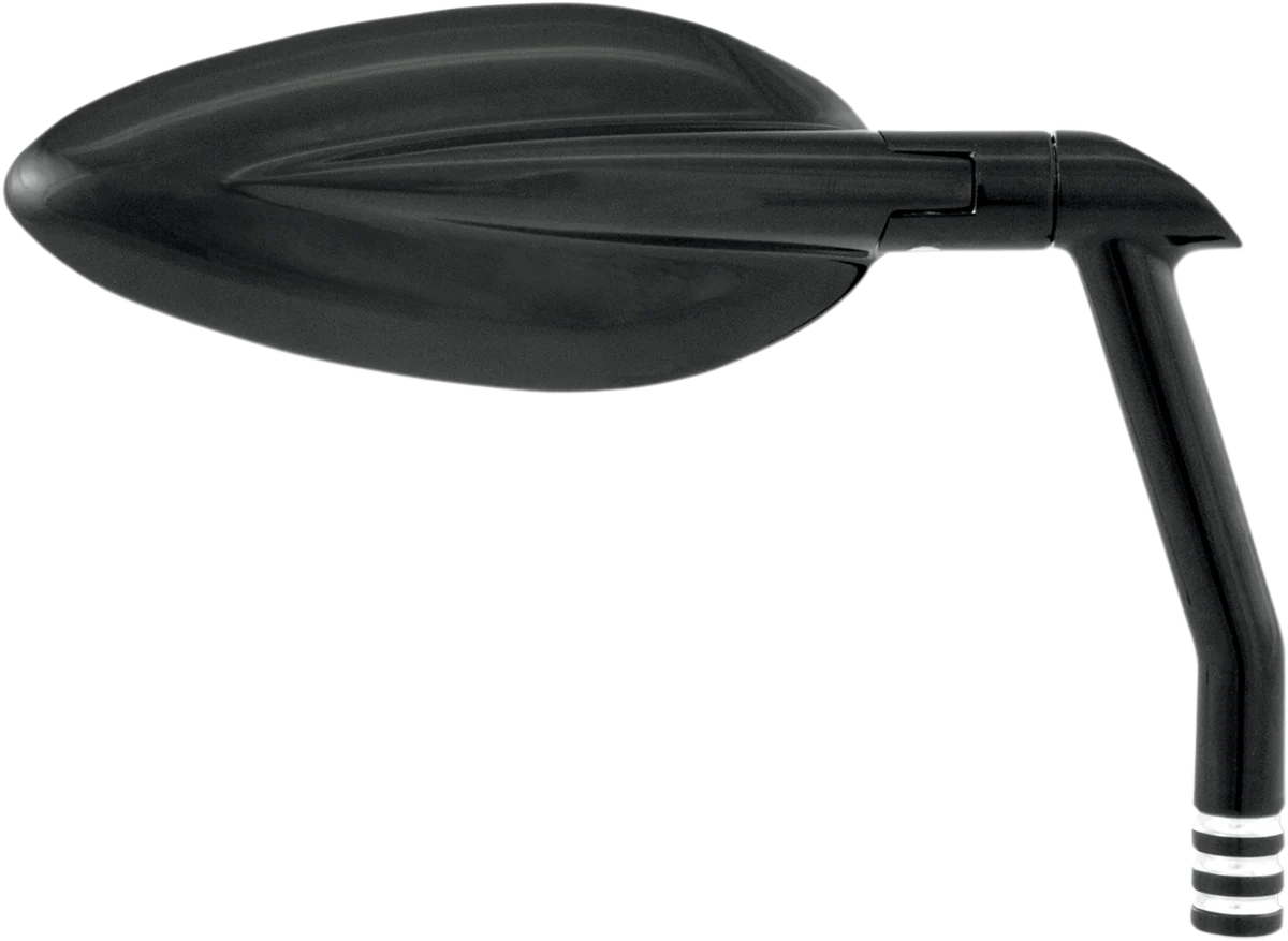 Lightweight PERFORMANCE MACHINE PM Mirror - Vision - Blade - Side View - Teardrop - Black Contrast Cut - Left Right 0064-2026-BM Reliable