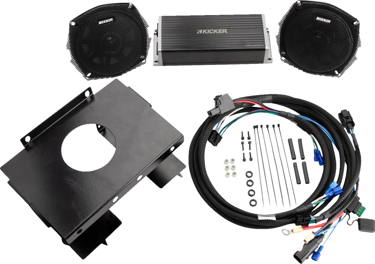 Powerful KICKER Speaker Amplifier Kit - Street Glide 50HDS962 High-Quality