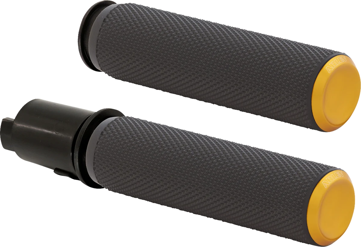 Verified ARLEN NESS Grips - Knurled - TBW - Gold 500-054 Green