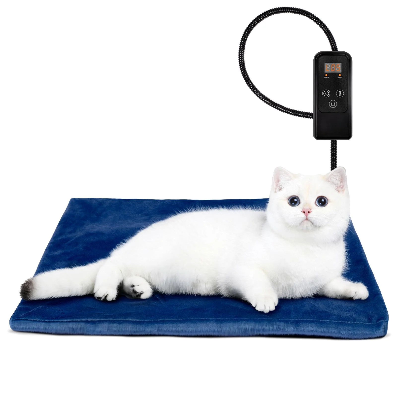 Organic Niubya Pet Heating Pad for Dogs Cats Adjustable Temperature Waterproof Cover 18x16 Luxury