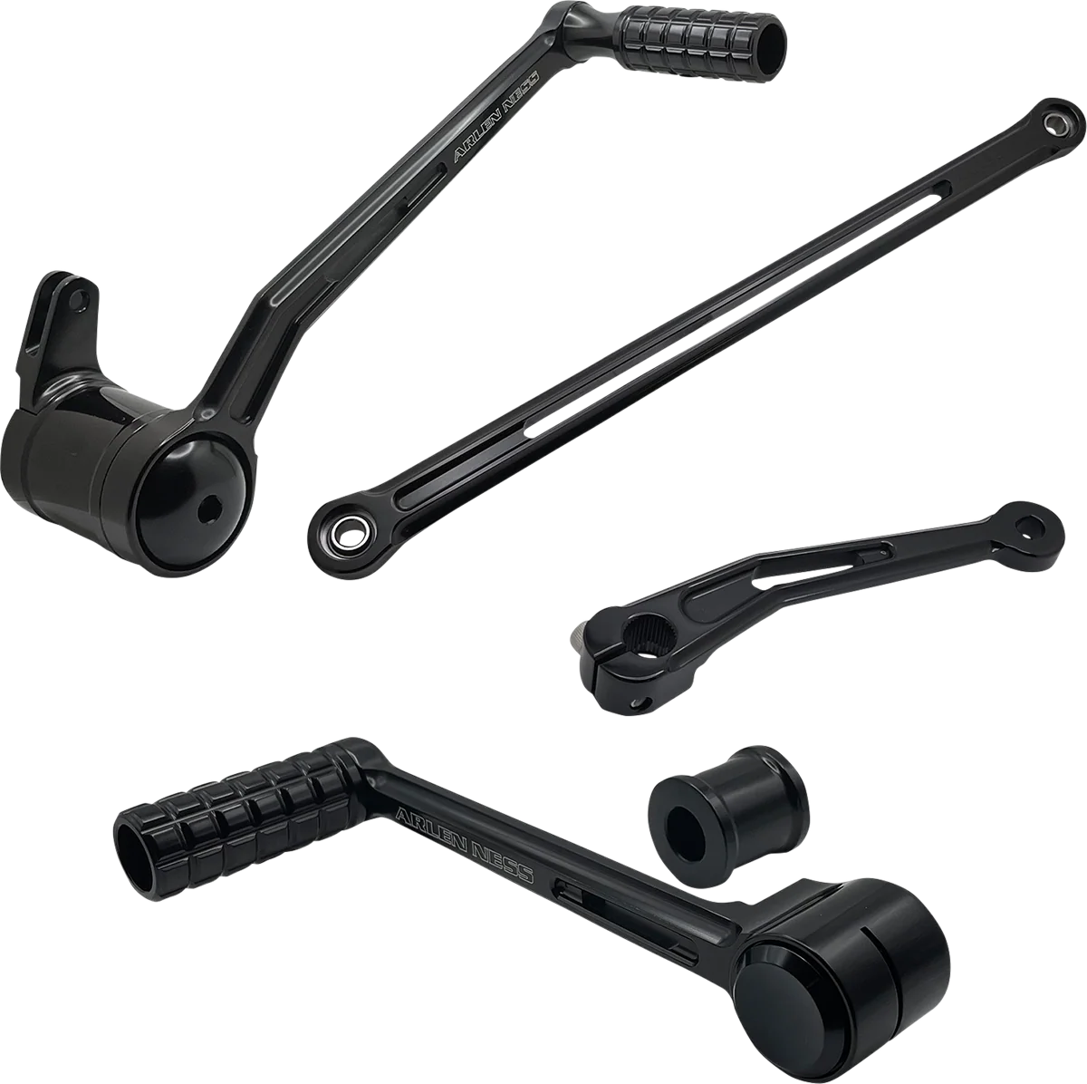 Carefully Designed ARLEN NESS SpeedLiner Foot Control Kit w Toe Shifter - Solo - Black 420-103 Clean